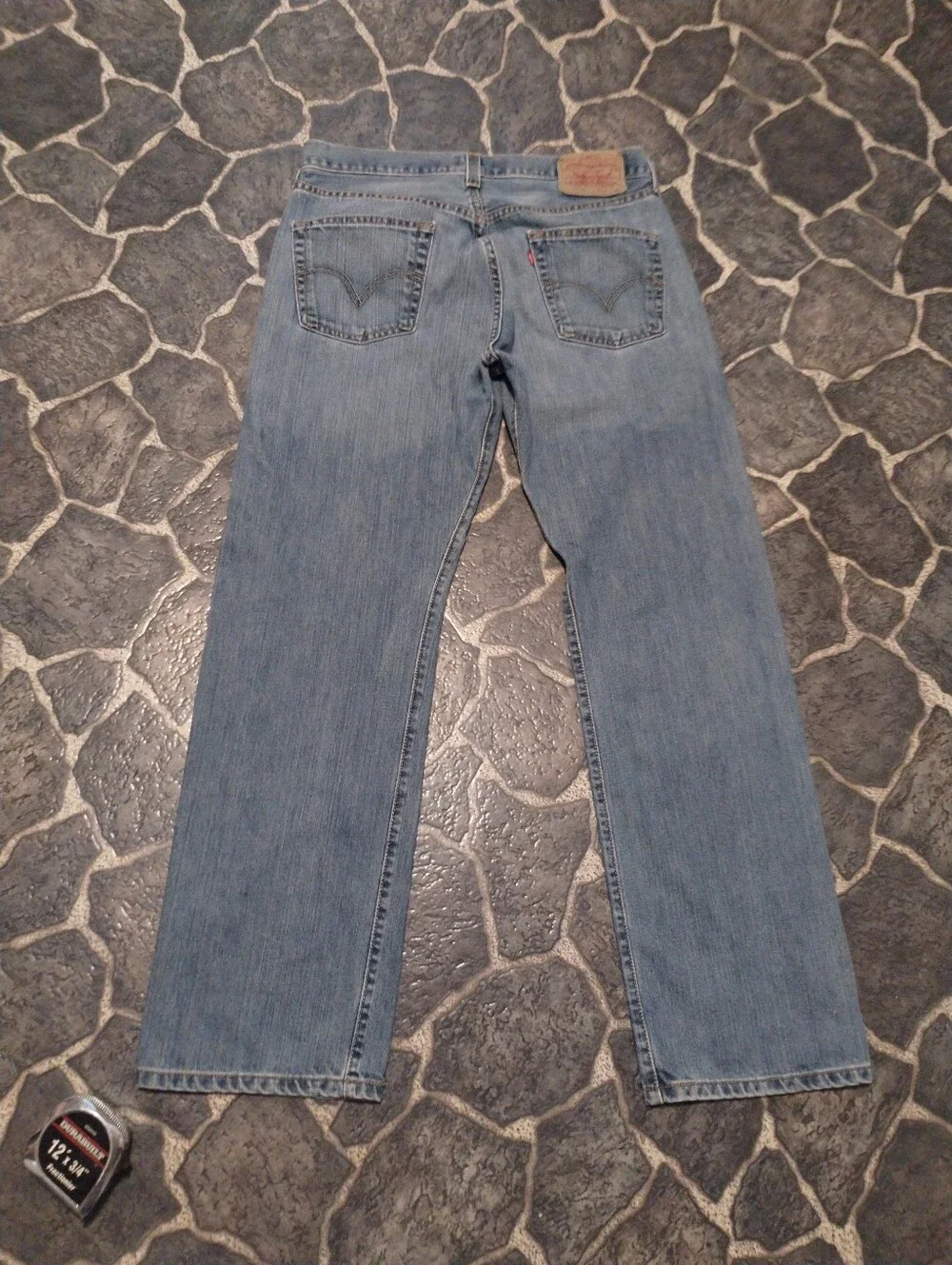 LEVIS 501 Button fly red tab mens jeans  32 